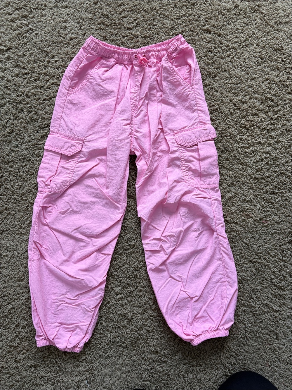 art class Pink Cargo Jogger Pants for Kids